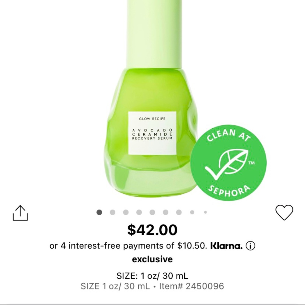 Glow Recipe Recovery Serum